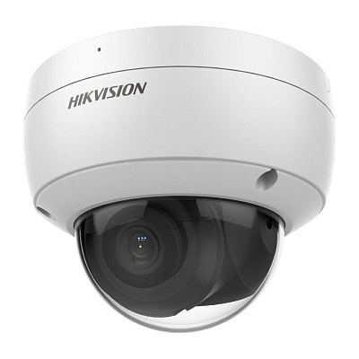 картинка Hikvision DS-2CD2123G2-IU (2,8 мм) (D) IP видеокамера 2 МП купольная со встроенным микрофоном от компании Intant